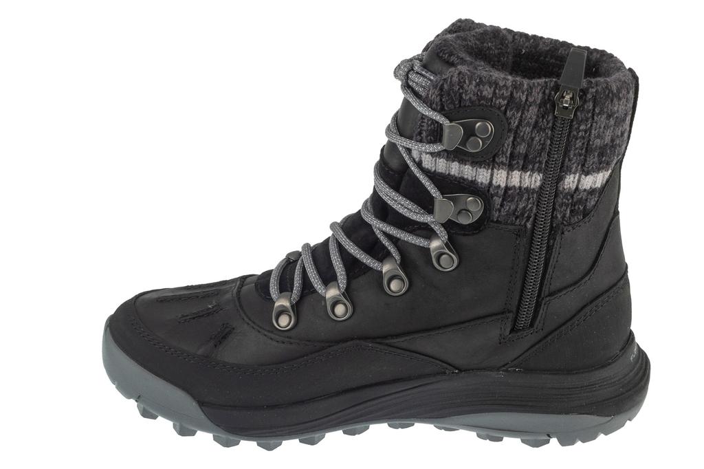 Merrell Siren 4 Thermo Mid Zip WP, Womens Black Trekking Shoes