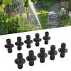 Tool Quick Coupling Accessory Garden Hose Part Two-way Watering 10pcs 50*16*9mm ABS Connector Faucet Rustproof