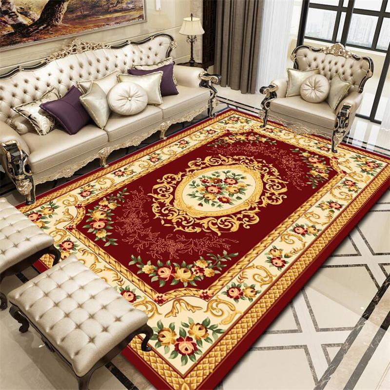 New Chinese Style Carpet Floor Mat Living Room Sofa Floor Mat Household Bedside Carpet