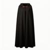 Mittelalterlicher Baumwoll- und Leinenumhang, Halloween-Zauberer Hobbit Magier Elf Cosplay Umhang Cosplay