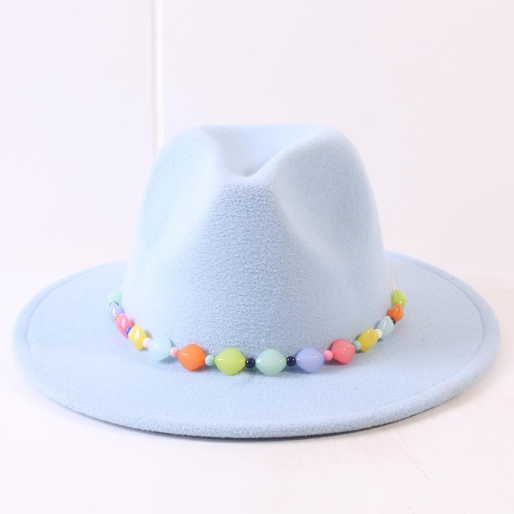 Popular European and American Classic Simple Flat-brimmed Top Hat Men's and Women's Fashionable and Elegant Versatile Jazz Hat Top Hat
