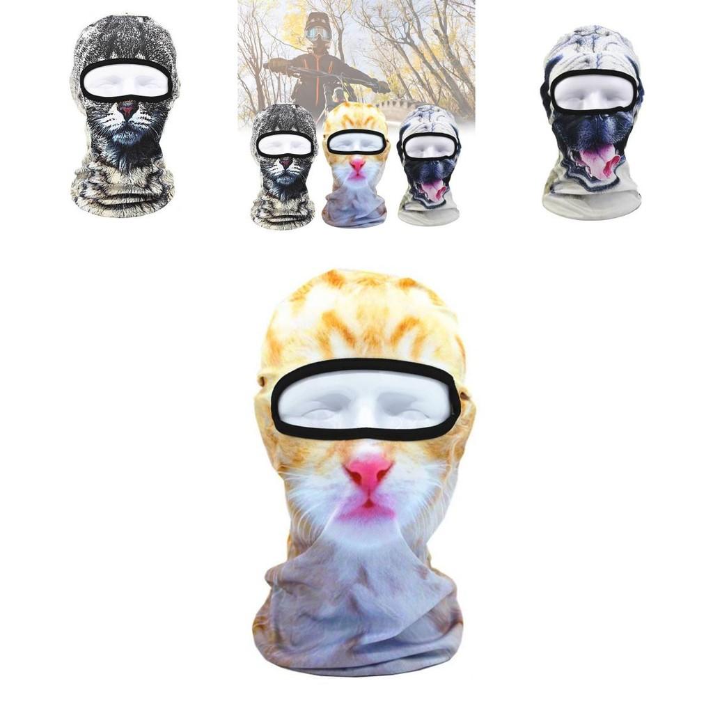 3d Face Mask For Outdoor Sports Stylish Breathable Uv Protection For Cycling And Fishing