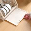 Dish Drainer Dish Drying Rack Kitchen Storage Double Layer Dish Drainer Shelf Knife Container Holder Cutting Board Stand