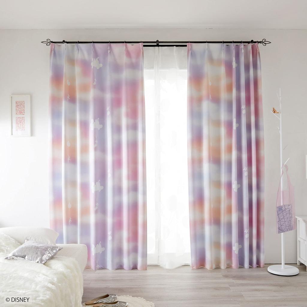 Suminoe Disney Mickey Mellow Curtain 1 100 X 200 Product Drape, Panel, Cm, Number 323-75581