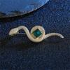 1 pièce Broche Serpent Broches Animal Simulation Rétro Broches Pins Accessoires de Mode Femmes Hommes