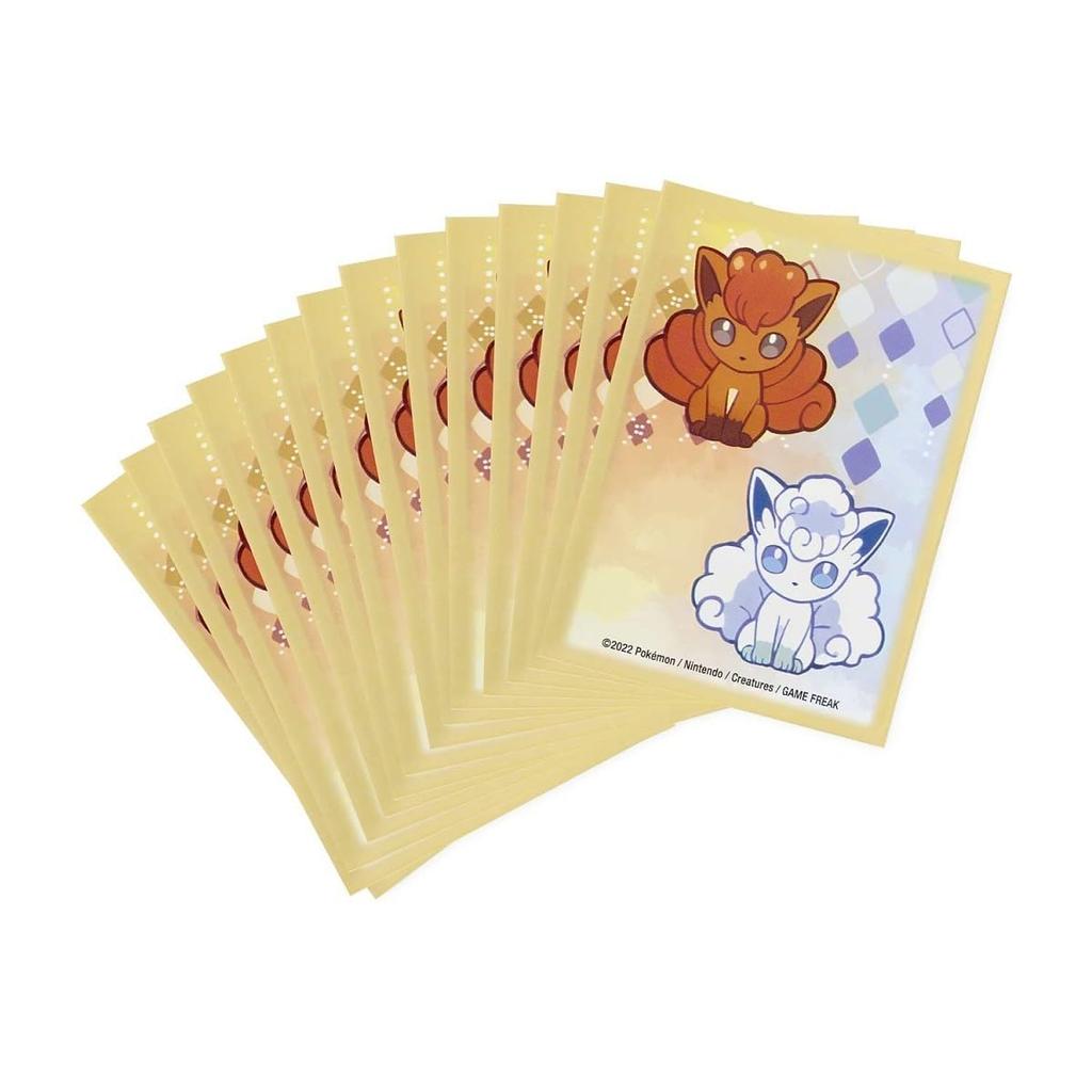 Overseas Pokemon Pokemon Vulpix Season Card Sleeves Center TCG (65 Sleeves)