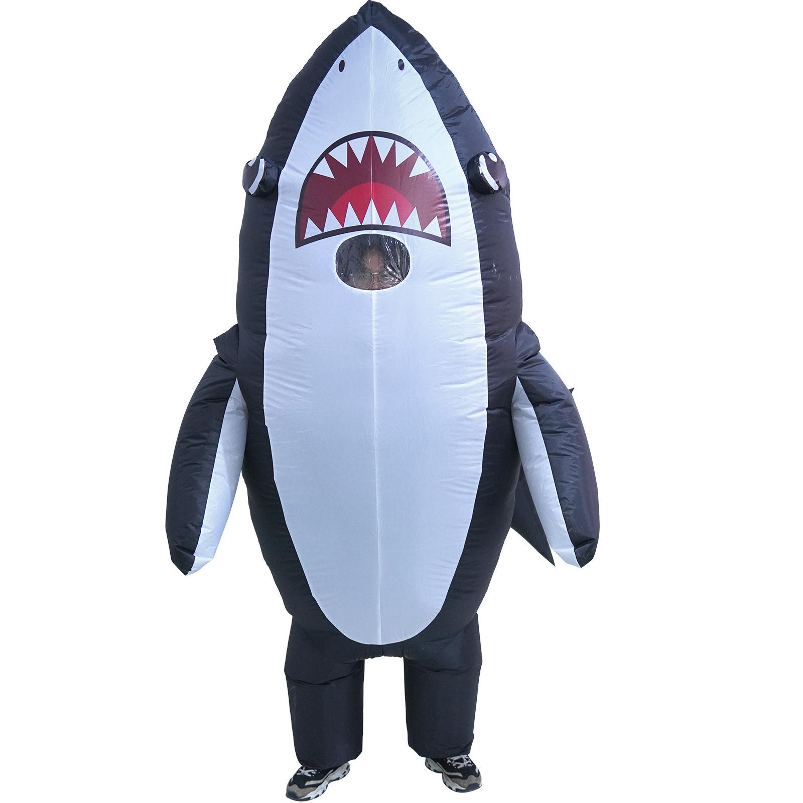 Carnival Dress Up Big Shark Inflatable