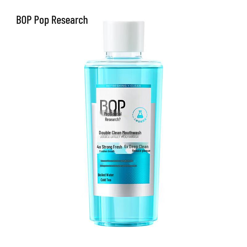 bop Double Clear Mint Cold Brew Mouthwash 500ml