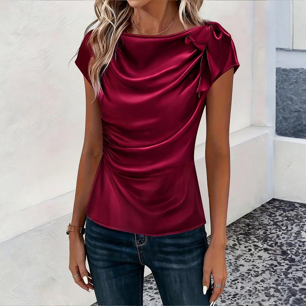 Tops For Women Sleeveless R-Neck Casual T-Shirts