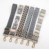 Ethnic Style Printed Shoulder Strap One Shoulder Crossbody Adjustment Long Bag Accessories Reduce The Burden Wide Shoulder Strap
