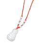 White Jade Guanyin Buddha Pendant Red Rope Necklace Safe Pendant Men's Necklace Women's Necklace