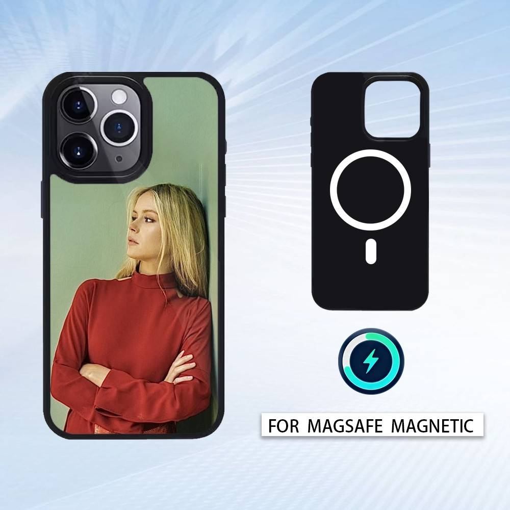 E-Erin Moriarty Phone Case Magnetic For iPhone17 16 15 14 13 12 Pro Max For Magsafe Wireless Charging Cover
