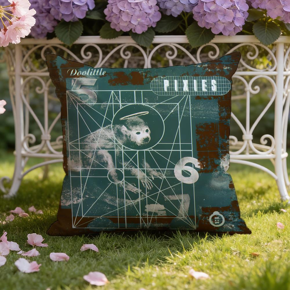 Band P-Pixies Cushion Cover Home & Car Dual-Scene Pillow Cover: Reversible for Premium Comfort