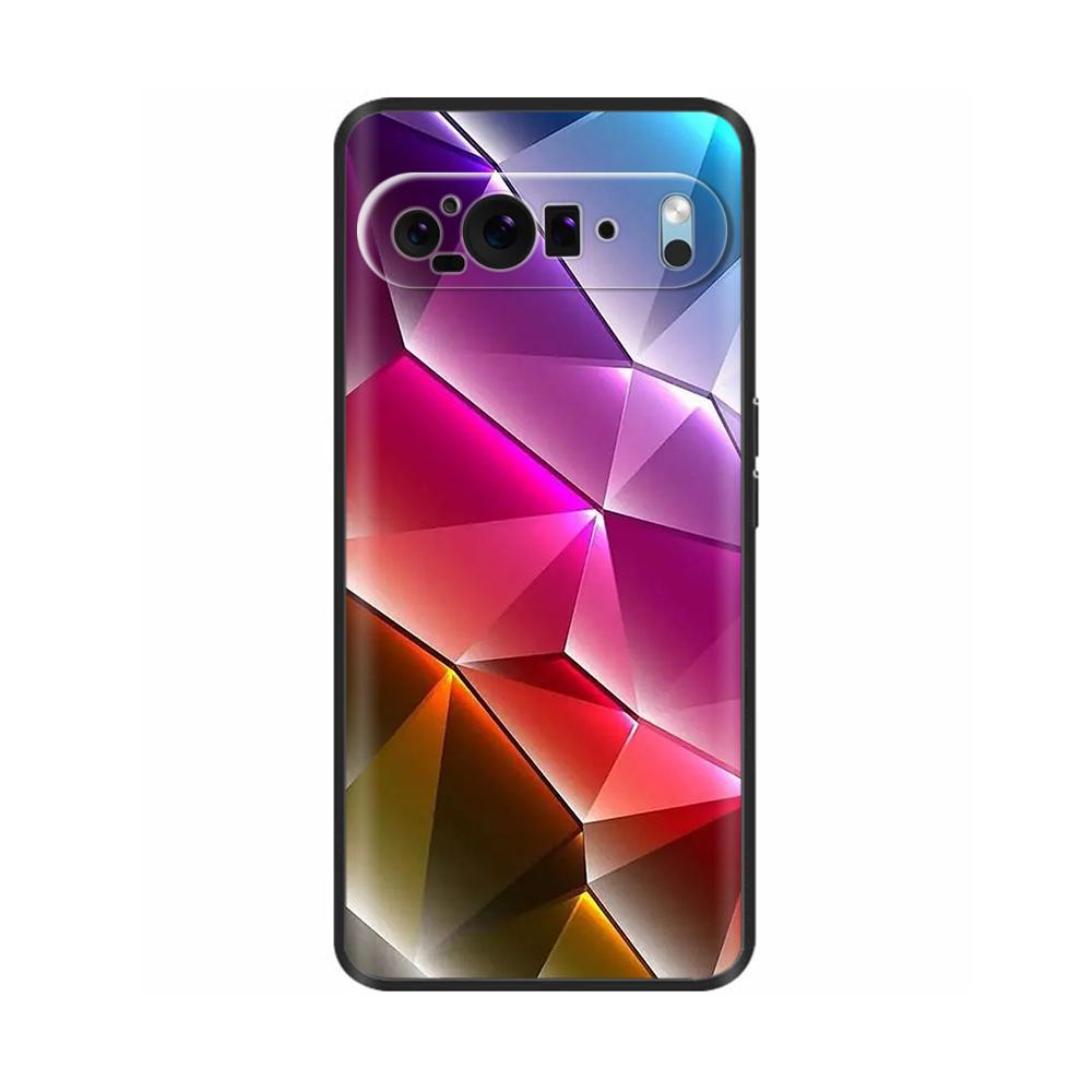 Para Google Pixel 10 Pro 10Pro XL Funda Dulce Amor Flor Suave Silicona TPU Cubierta para Google Pixel10 Pro XL Resistente a Golpes Carcasa Funda