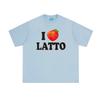 Latto LATTO BABY TEE Summer High Quality Grunge Camisetas Female/Male Graphic Printing T-shirt Round Neck Tops