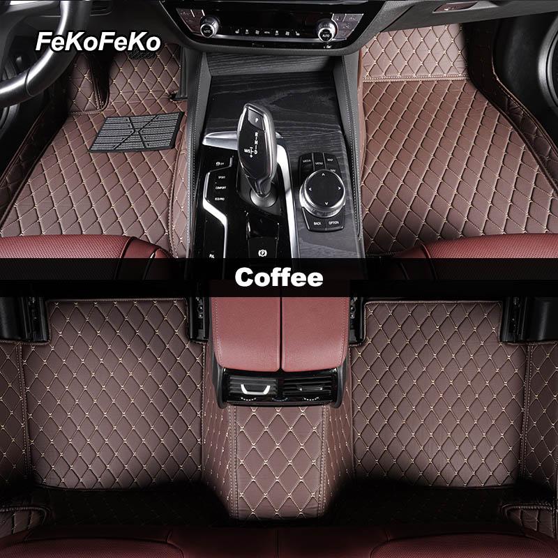 Custom Car Floor Mats For Skoda Octavia Auto Carpets Foot Coche Accessories