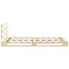 vidaXL Palettenbett Massivholz Kiefer 160×200 cm