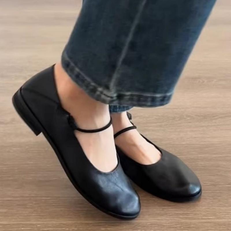 Fashion Mary Jane New Style Breathable Flat Shoes Round Toe All-Match Shallow Mouth Casual Female Sneakers Leisure Versatile Women Shoes