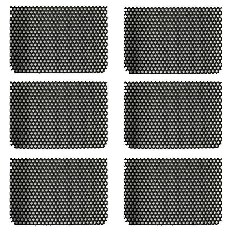 Fish Tank Accessories Thickened Fish Tank Bottom Filter Plate Baffle Plate Separation Plate Bottom Plate 3.5*5.3cm Filter