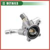ACROPIX Engine Coolant Thermostat Housing Assembly, for Jeep Cherokee 2014-2021, Metal, 816-194, Silver Tone Car Parts