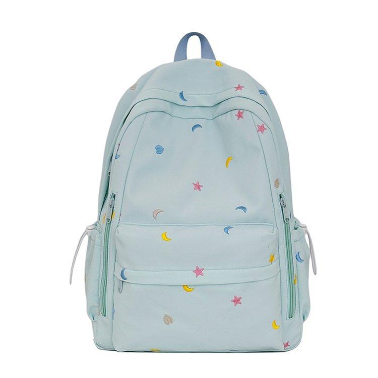 Schoolbag Summer School Bag Female Junior High School Student Niche ins Large Capacity Backpack Japanese Travel College Student Backpack