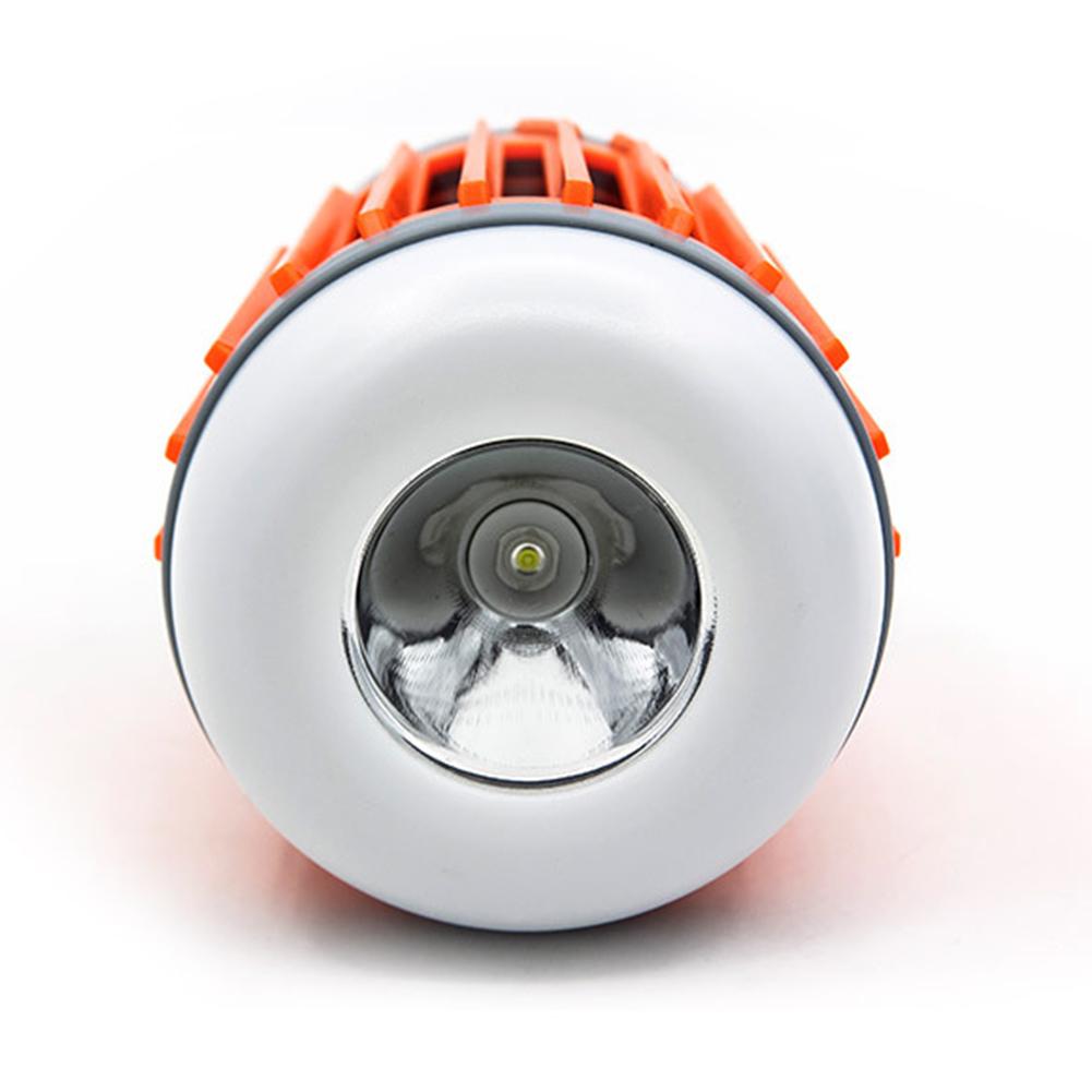 Solar Powered Shock Mosquito Killer USB Charging Fly Swatter Zapper 4 Lighting Modes Light Last Up To 20H for Home Office