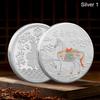 2026 New Year 40Mm Chinese Coins Lucky Animal Horse Collectible Coins Metal Collection Coin Souvenir Silver Gold Memory Medals
