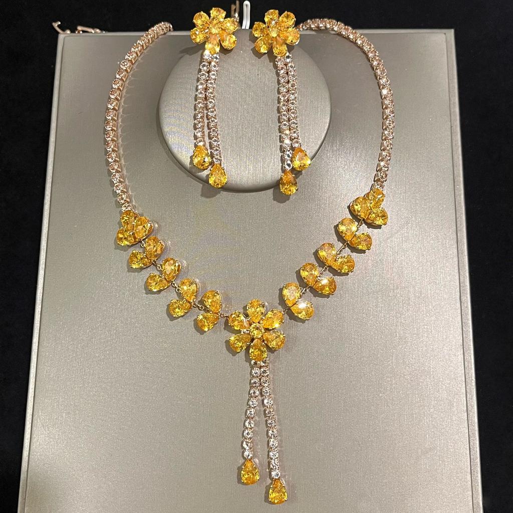 Premium Set Blumenkette Premium Schmuckset