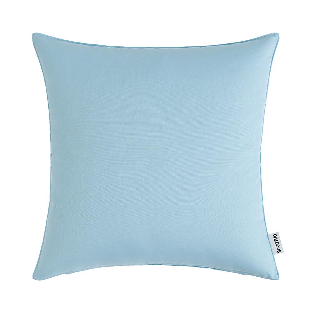 Outdoor Waterproof Pillow Case Ins Style Modern Simple Solid Color Cushion Pillow Backrest Pillow Case