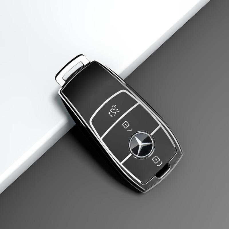 Mercedes-Benz E-Class 2016-2023 Key Cover, E260L/E300L AMG Buckle, Premium Protective Case.
