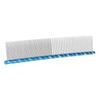 Pet Comb Stainless Steel Teeth Straight Comb Removes Knots and Tangles for Dogs and Cats19cm Blue
