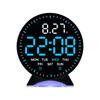 Modern Digital Alarm Clock With Led Display Night Light Weekday And Timer Functionality