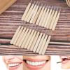 30Pcs Bamboo Interdental Brushes Dental Floss Cleaners Teeth Brush Toothpick