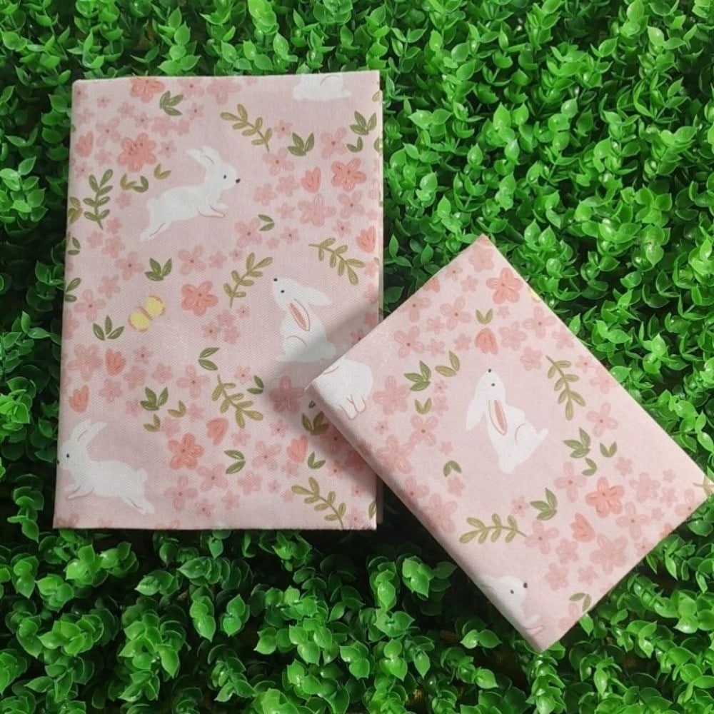 

A5 A6 Розовый Белый Кролик Обложка для блокнота Чехол для планировщика Защитная оболочка Обложка для журнала Защитная канцелярия Канцелярские принадлежности