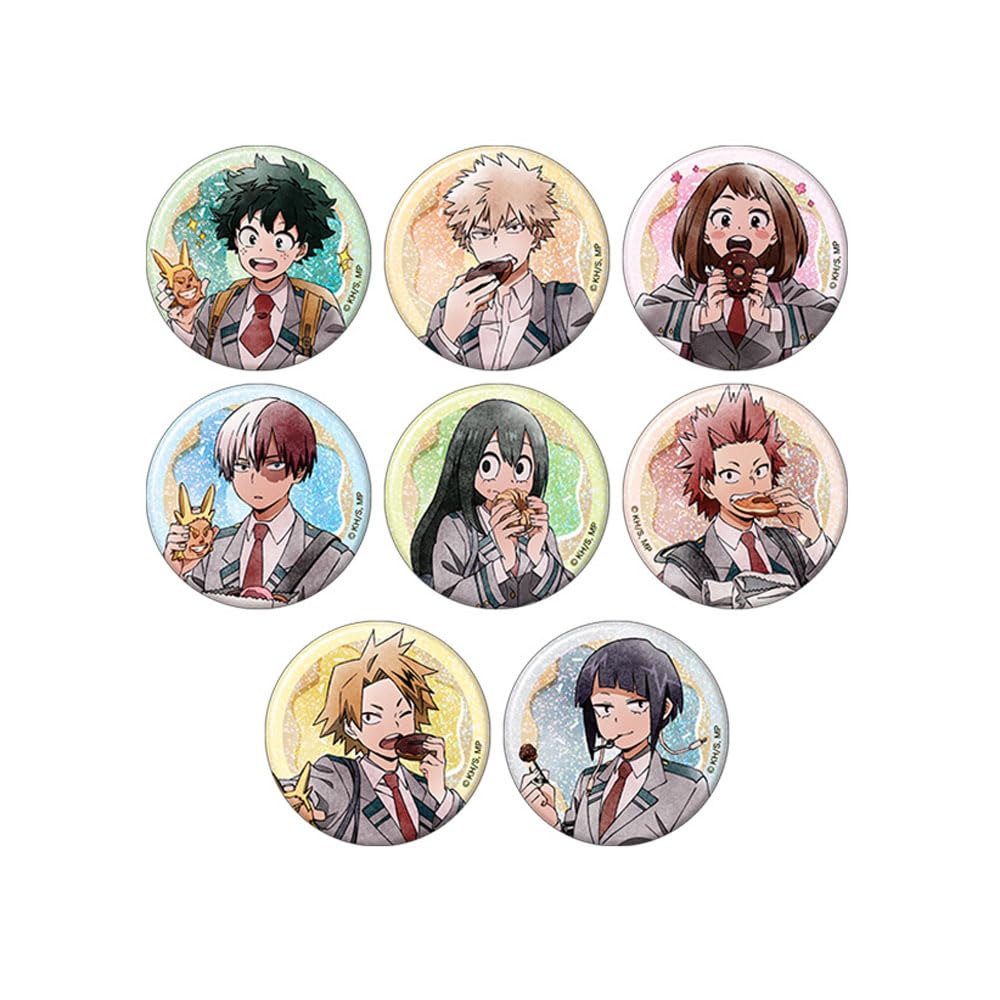 My Hero Academia Holo Badge Collection Box [Anime Version] 8-Piece