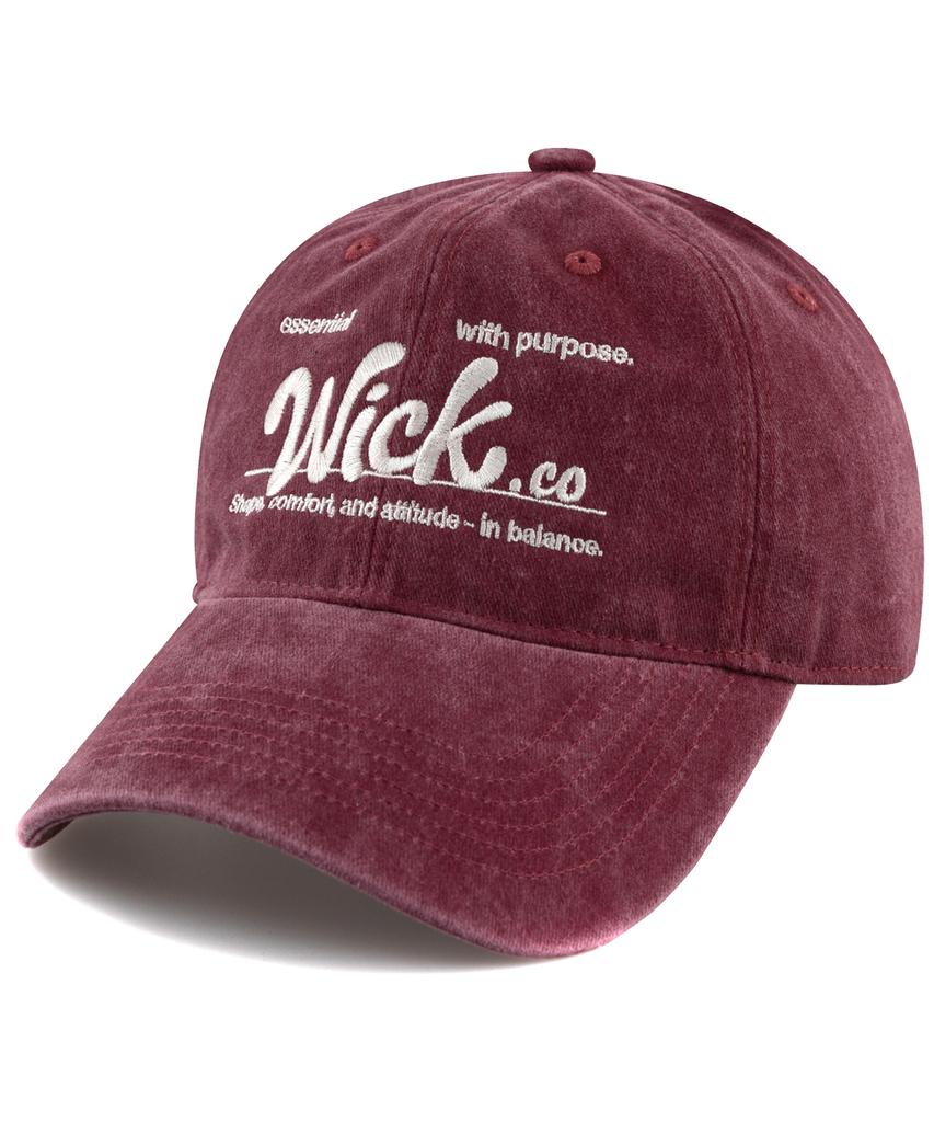 Wig Purpose Stone Washed Ball Cap