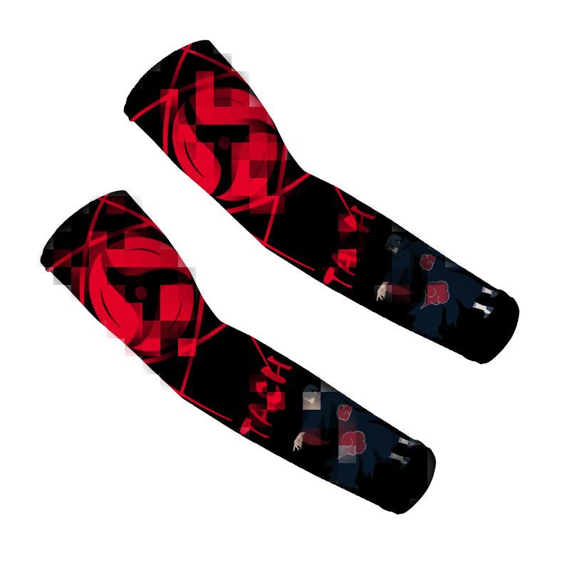 Anime Ice Silk Sleeves: Sun Protection for Cycling, Fishing & Outdoor Activities, Unisex