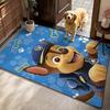 Happy Paw Patrol Pups Theme Rug Thick Nonslip Carpet For Hallway Balcony Study Home Decor Christmas Gift
