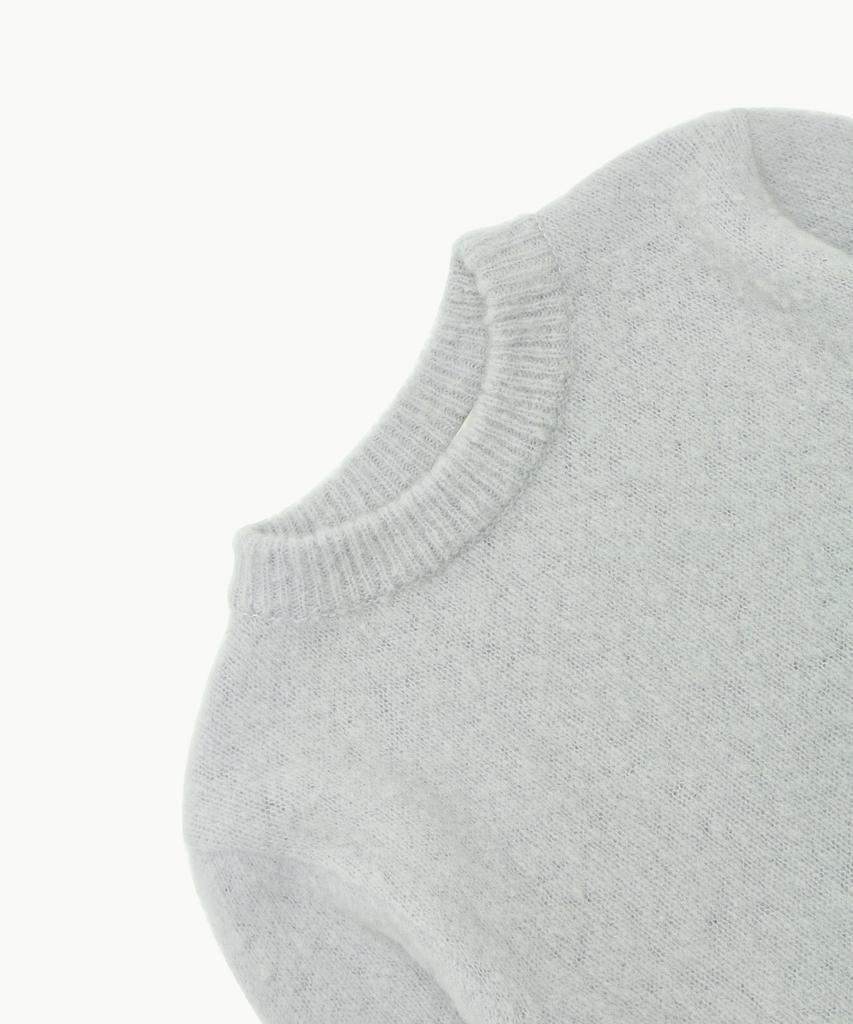 Amomento Fluffy Brushed Knit_Light Mint