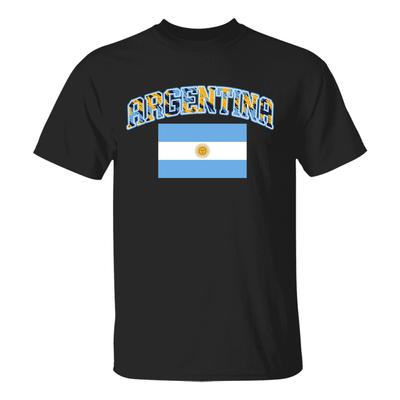 Argentina World Cup 2022 Black Unisex T-Shirt