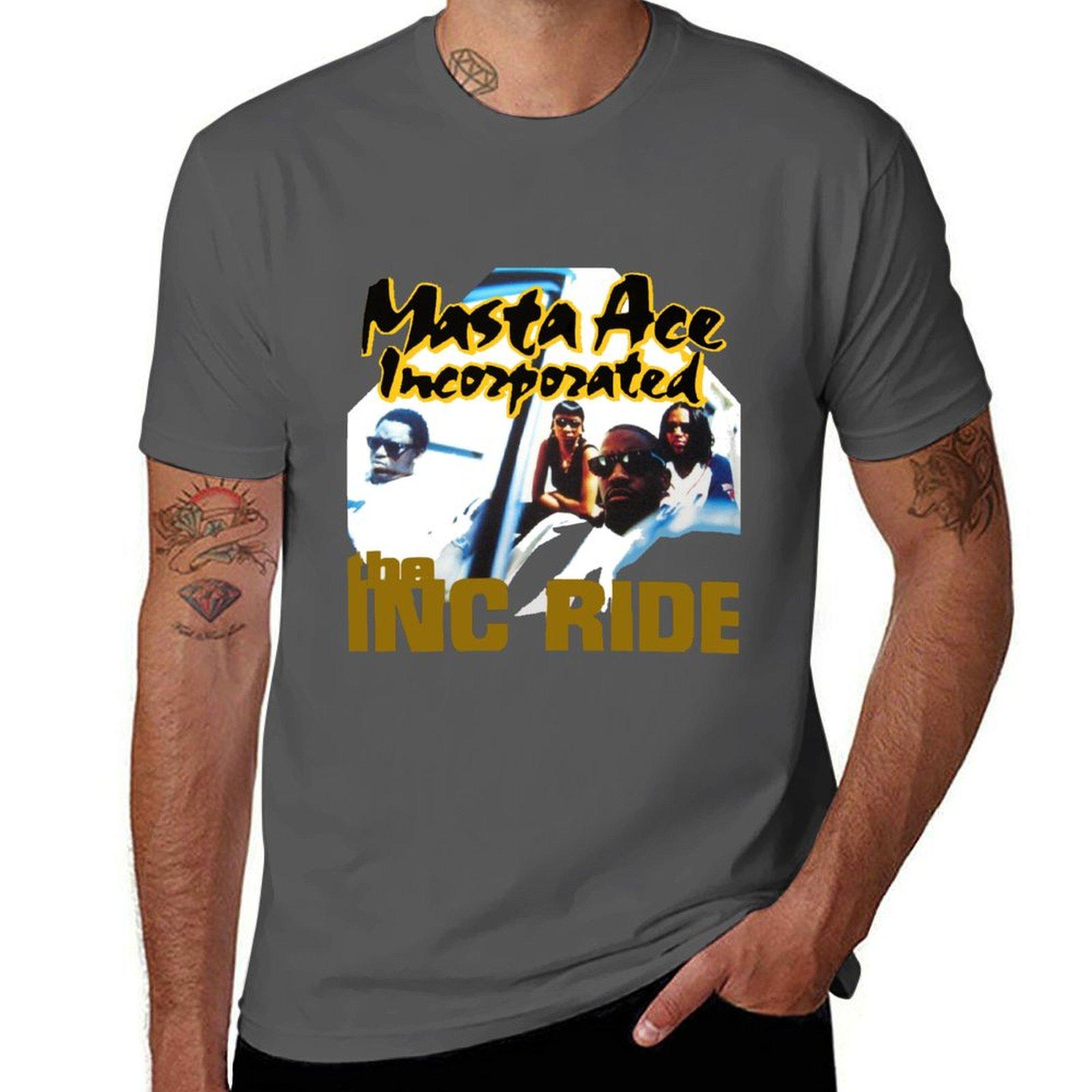 

Masta Ace Incorporated Inc Ride 90 s Hip Hop T-Shirt t shirts for man graphic tees t shirts designer t shirt man cotton T-Shirt 4XL