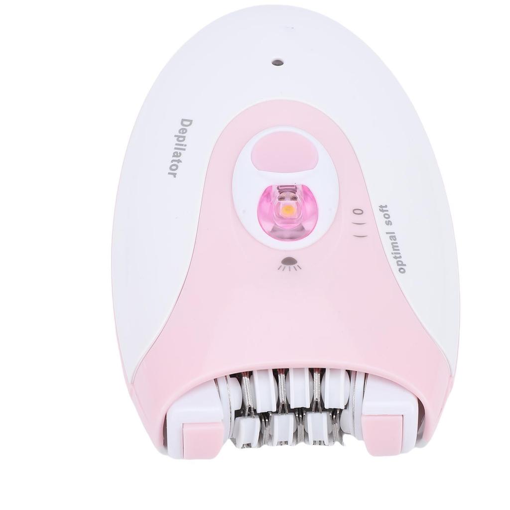 Epilator for Women with LED Light 2 Speed Settings Hair Removal Device USB Rechargeable for Bikini Legs Arms