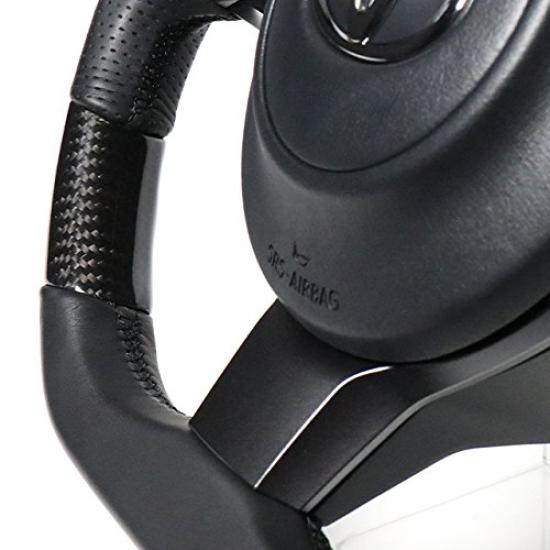 Direcție REAL SPORT Prius Prius Mark Black Carbon [GR86/GR Vitz/GR PHV, , X, Harrier, Voxy, Noah, Aqua] GR-BKC-BK-GR