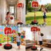 Taeku Mini Basketballkorb, Kinder Basketball Set mit verstellbarer Höhe, Zwei Bälle enthalten, Indoor/Outdoor Nutzung, Tragbar, Stabil, für Basketball