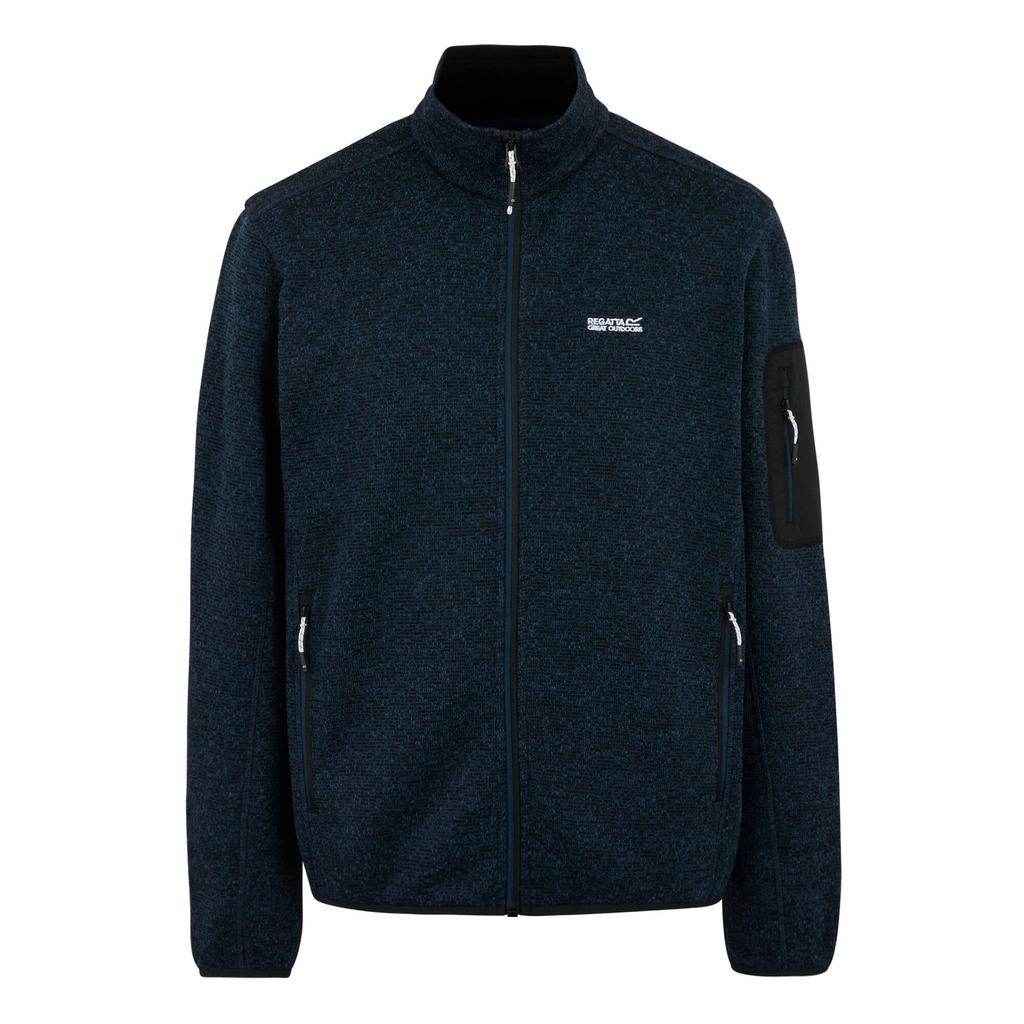 Regatta Mens Newhill Marl Full Zip Fleece Jacket