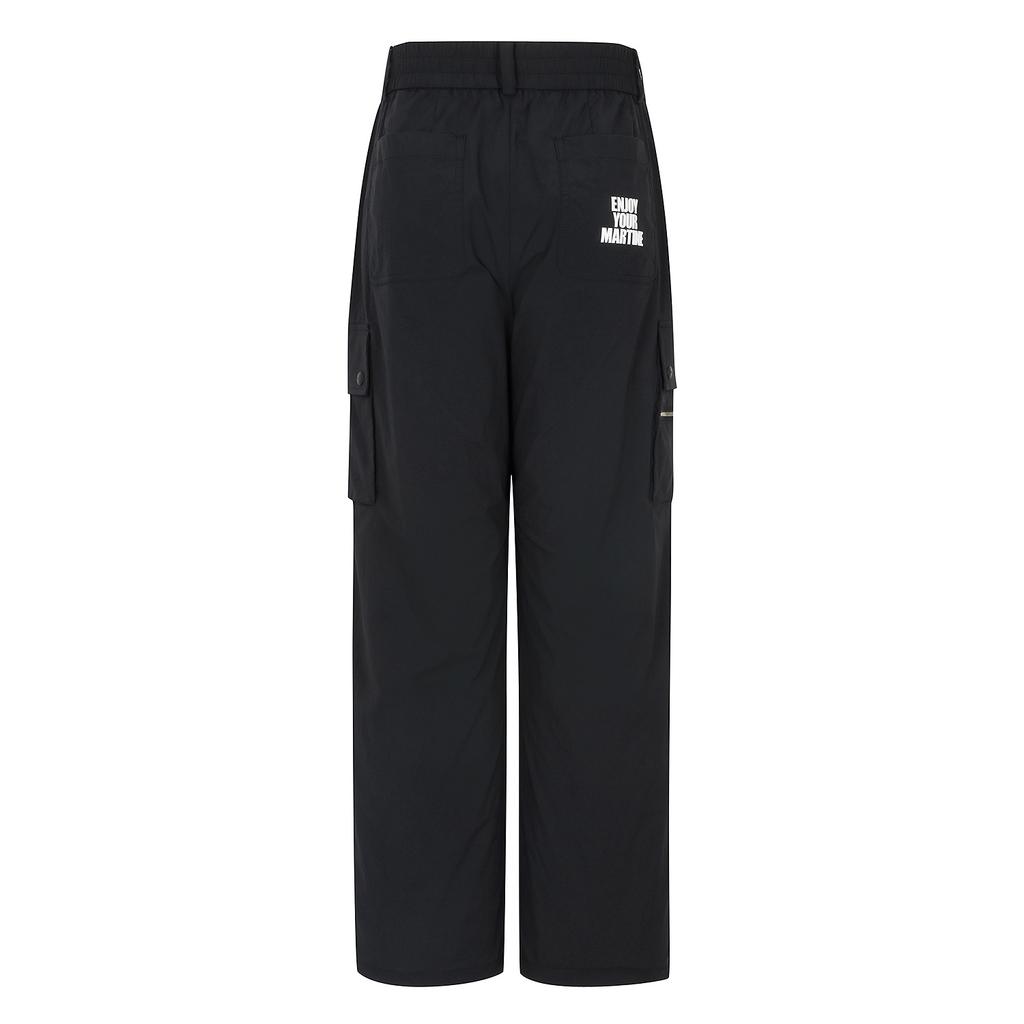 MARTINE GOLF Out Pocket Cargo Wide Pants_Black