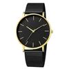 Men's Casual Large Dial Mesh Band Quartz Watch