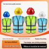 Fluorescent Reflective Safety Vest for Construction and Sanitation Workers