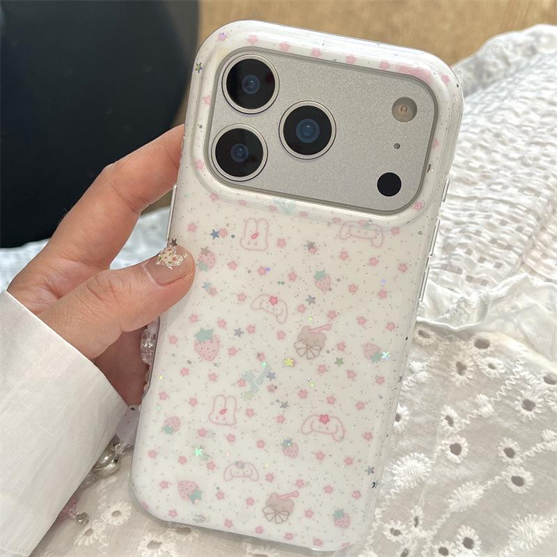 

Girly Pink Animal Head iPhone Case for iPhone 17/16 Pro Max/15/14 iPhone 14
