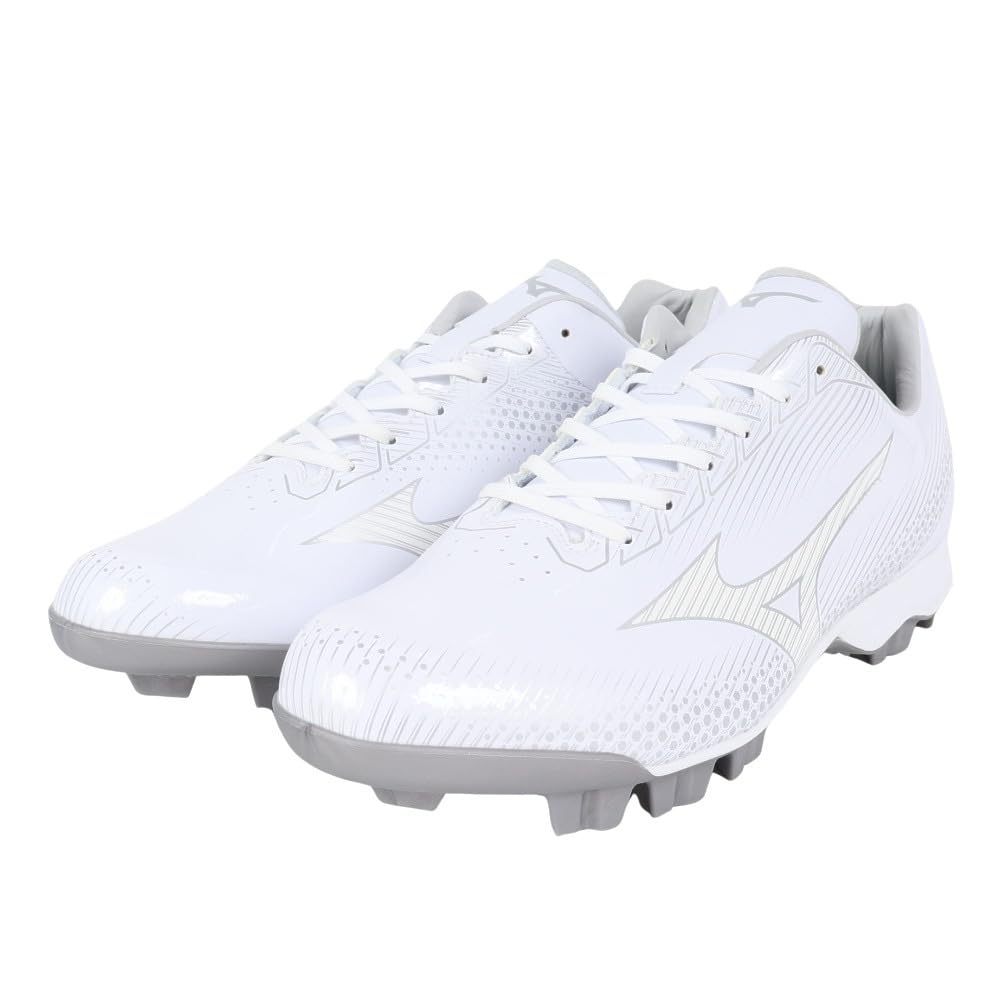 

Mizuno Baseball Point Spikes White Spa 3E Wave Light Revo 11GP2221 miz22fw